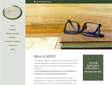 Tablet Screenshot of nfos.org